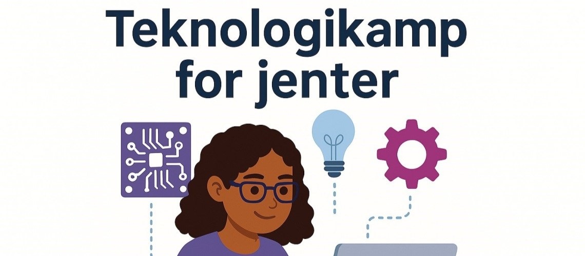 Jente som tenker