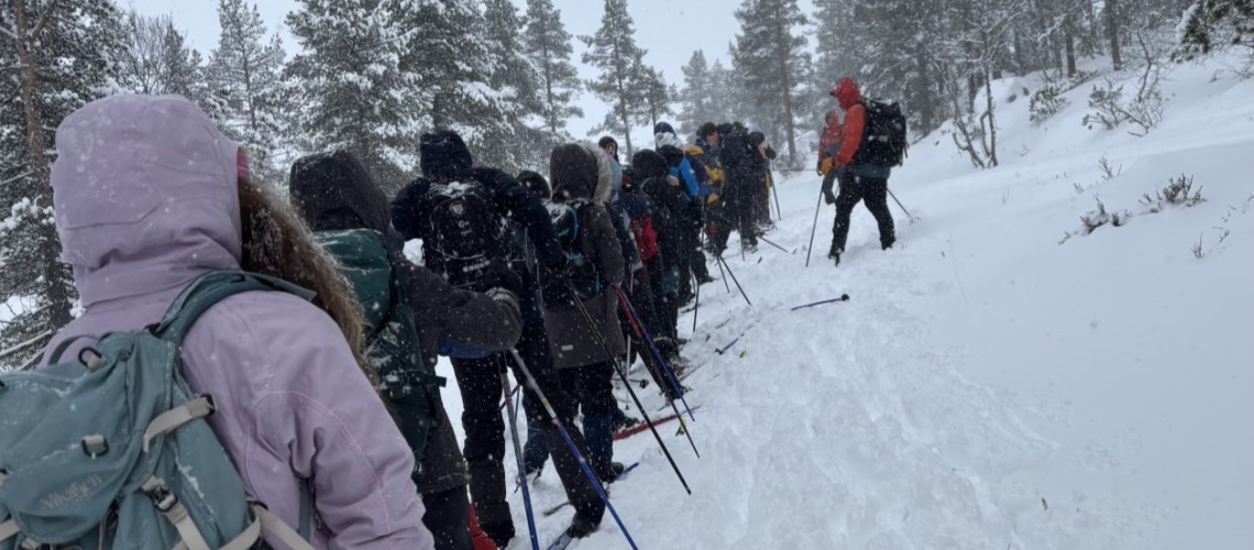 Klare for kort eller lang skitur.