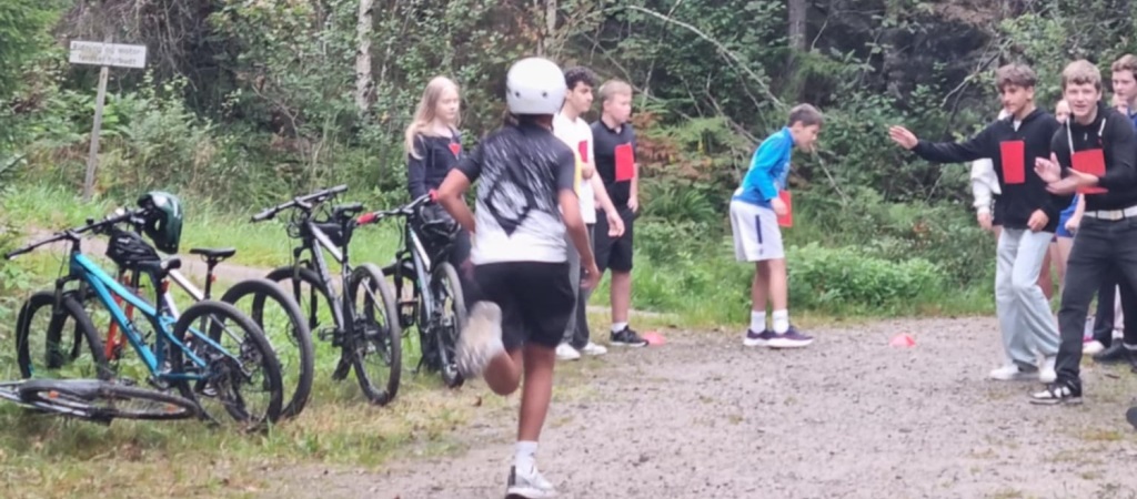 Veksling sykkel/ løping