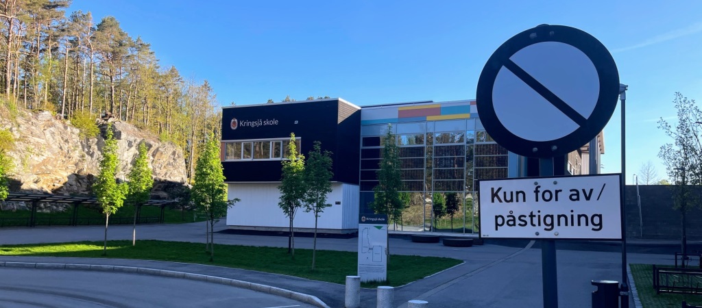 Avsettingsplass ved skole
