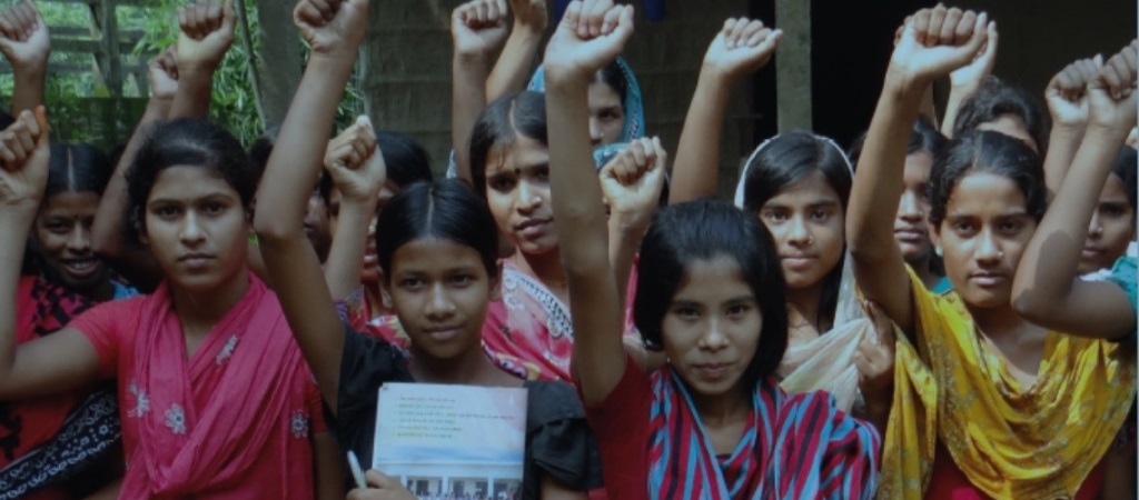 Barn i Rajshahi som har mottatt støtte fra Strømmestiftelsen. 
