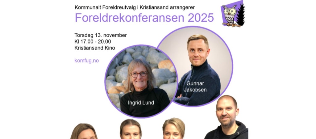 Plakat Foreldrekonferansen 2025