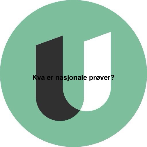 Nasjonale prøver