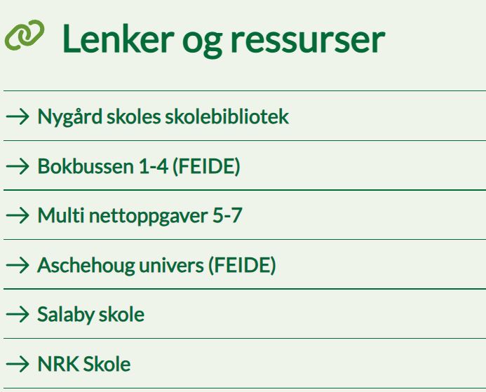 Linker og ressurser